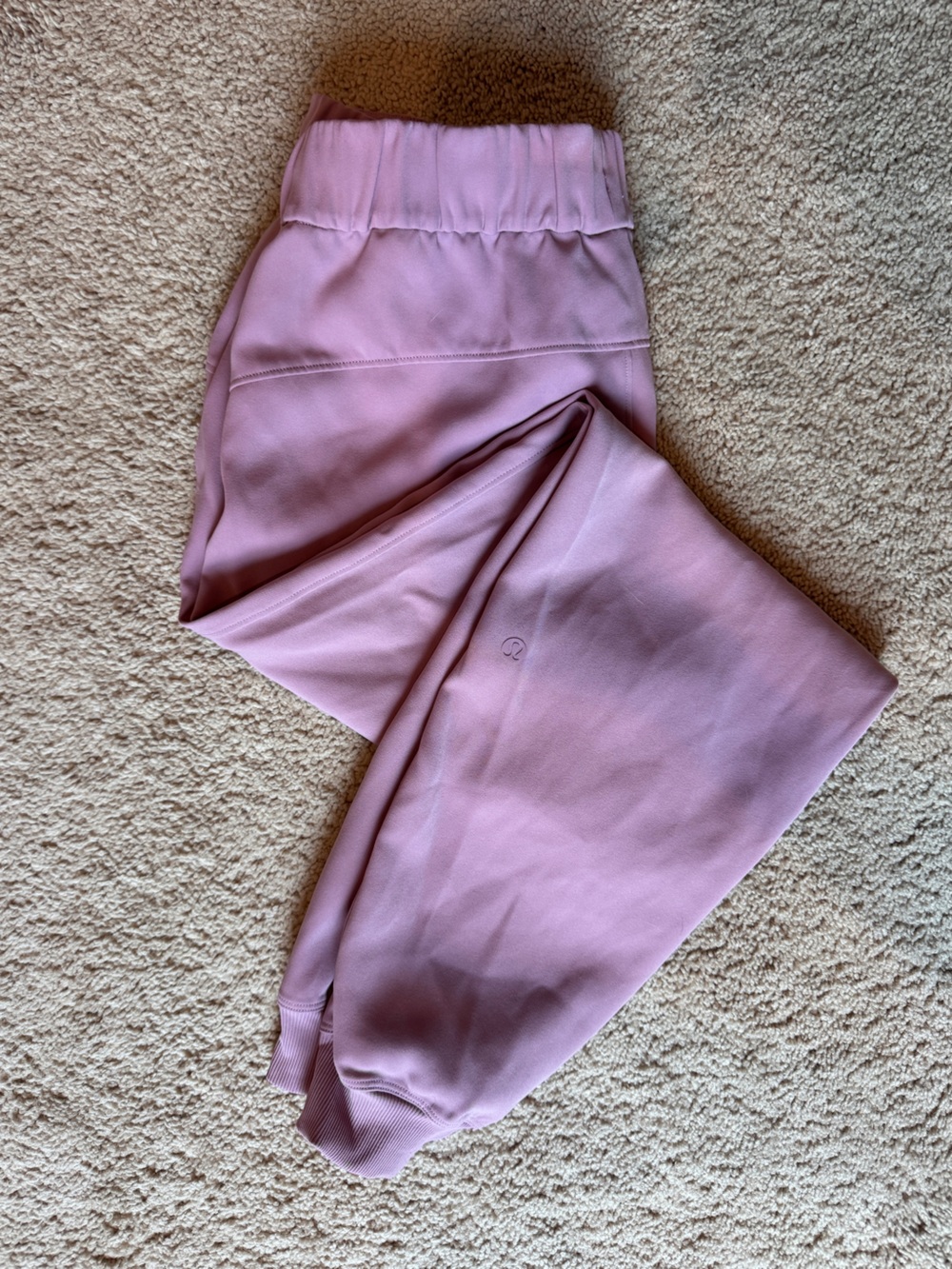 lululemon athletica Mauve Pink Lightweight Joggers